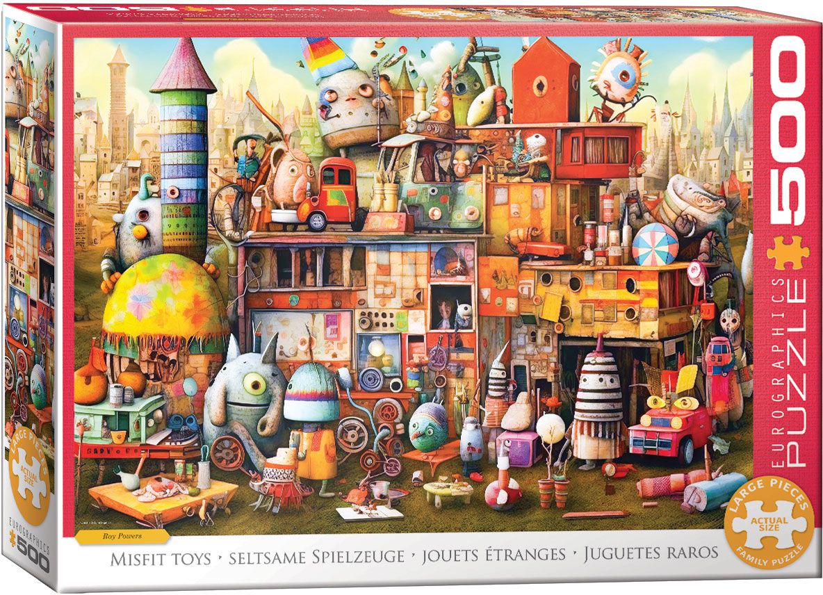 Eurographics 500 Teile - Misfit Toys - Eurographics 500 Teile - Misfit Toys - von Eurographics