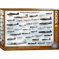 Puzzle 1000 Teile - World War II Aircraft von Eurographics
