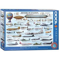 Puzzle 1000 Teile - History of Aviation von Eurographics