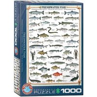 Eurographics 6000-0312 - Süßwasserfische, Puzzle, 1.000 Teile von Eurographics