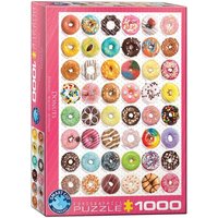 Puzzle 1000 Teile - Donuts Tops - Sweet Collection von Eurographics