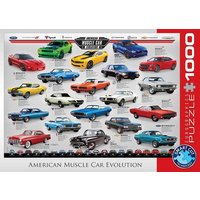 Eurographics 6000-0682 - American Muscle Car Evolution , Puzzle, 1.000 Teile Eurographics 6000-0682 - American Muscle Car Evolution , Puzzle, 1.000 Teile von Eurographics
