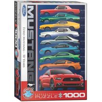 Eurographics 6000-0699 - 50 Jahre Ford Mustang, Puzzle, 1.000 Teile von Eurographics