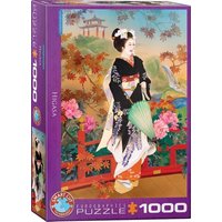 Puzzle 1000 Teile - Haruyo Morita: Higasa by Haruyo Morita von Eurographics