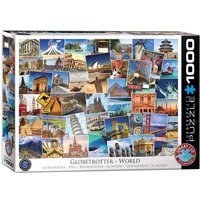 Eurographics 6000-0751 - Globetrotter Welt , Puzzle, 1.000 Teile Eurographics 6000-0751 - Globetrotter Welt , Puzzle, 1.000 Teile von Eurographics