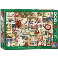 Antike Weihnachtskarten 1000T von Eurographics