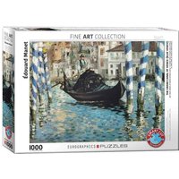 Eurographics 6000-0828 - Der Canal Grande in Venedig von Manet, Puzzle, 1.000 Teile von Eurographics