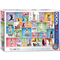 Eurographics 6000-0954 - Yoga Hunde , Puzzle, 1.000 Teile von Eurographics