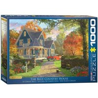 Eurographics 6000-0978 - Das blaue Landhaus von Dominic Davison , Puzzle, 1.000 Teile von Eurographics