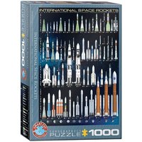 Puzzle 1000 Teile - International Space Rockets von Eurographics