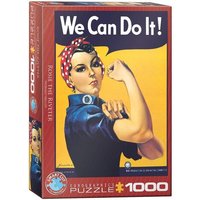 Eurographics 6000-1292 - Rosie die Nieterin - We Can Do It, Puzzle, 1.000 Teile von Eurographics