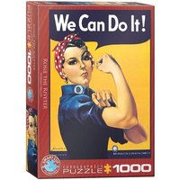 Eurographics 6000-1292 - Rosie die Nieterin - We Can Do It, Puzzle, 1.000 Teile von Eurographics