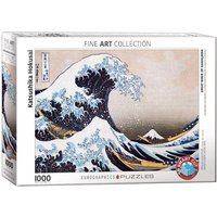 Eurographics 6000-1545 - Die große Welle von Kanagawa von Hokusai , Puzzle, 1.000 Teile von Eurographics