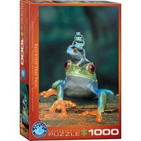 Puzzle 1000 Teile - Red-Eyed Tree Frog von Eurographics