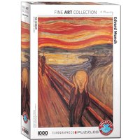 Eurographics 6000-4489 - Der Schrei von Edvard Munch, Puzzle, 1.000 Teile von Eurographics