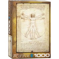 Eurographics 6000-5098 - Der Vitruvianische Mensch von Leonardo Da Vinci , Puzzle, 1.000 Teile von Eurographics