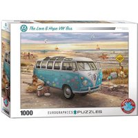 Eurographics 6000-5310 - Love & Hope VW Bus , Puzzle, 1.000 Teile Eurographics 6000-5310 - Love & Hope VW Bus , Puzzle, 1.000 Teile von Eurographics