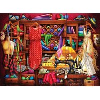 Puzzle 1000 Teile - Sewing Craft Room von Eurographics
