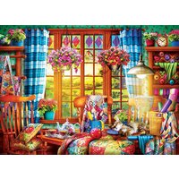 Puzzle 1000 Teile - Patchwork Craft Room von Eurographics