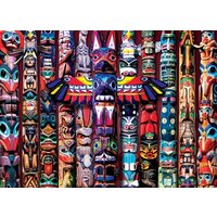 Puzzle 1000 Teile - Canadian Totem Poles Puzzle 1000 Teile - Canadian Totem Poles von Eurographics