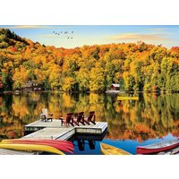 Puzzle 1000 Teile - Quebec City -Chateau Frontenac von Eurographics