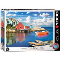 Eurographics 6000-5438 - Fischerhütten in Peggys Cove Nova Scotia , Puzzle, 1.000 Teile von Eurographics