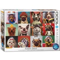 Eurographics 6000-5523 - Lustige Hunde von Lucia Heffernan, Puzzle, 1.000 Teile Eurographics 6000-5523 - Lustige Hunde von Lucia Heffernan, Puzzle, 1.000 Teile von Eurographics