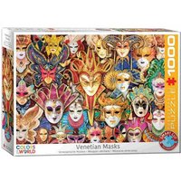 Eurographics 6000-5534 - Venezische Masken, Puzzle, 1.000 Teile Eurographics 6000-5534 - Venezische Masken, Puzzle, 1.000 Teile von Eurographics