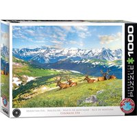 Eurographics 6000-5705 - Mountain Elks, Colorado USA, Bergelche, Puzzle, 1000 Teile Eurographics 6000-5705 - Mountain Elks, Colorado USA, Bergelche, Puzzle, 1000 Teile von Eurographics