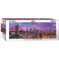 Eurographics 6010-5301 - Brooklyn Bridge New York, Panorama Puzzle - 1000 Teile von Eurographics