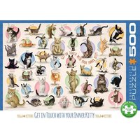 Eurographics 6500-0991 - Yoga Kätzchen , Puzzle, 500 Teile Eurographics 6500-0991 - Yoga Kätzchen , Puzzle, 500 Teile von Eurographics