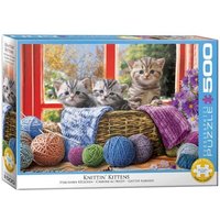 Eurographics 6500-5500 - Strickende Kätzchen, Puzzle, 500 Teile Eurographics 6500-5500 - Strickende Kätzchen, Puzzle, 500 Teile von Eurographics