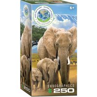 Eurographics 8251-5787 - Elefanten, Save Our Planet Puzzles, 250 Teile von Eurographics