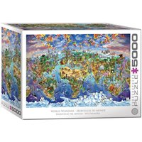 Eurographics 8520-5880 - World Wonders, Weltwunder, BIG-Puzzle inkl. Poster, 5000 Teile Eurographics 8520-5880 - World Wonders, Weltwunder, BIG-Puzzle inkl. Poster, 5000 Teile von Eurographics