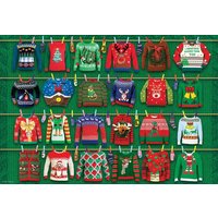 Eurographics 8551-5662 - Ugly Christmas Sweaters, 550 Blech Puzzle von Eurographics