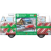 Eurographics 8551-5664 - VW Christmas Bus, 550 Blech Puzzle von Eurographics