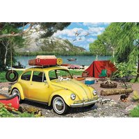 Eurographics 8551-5691 - VW Beetle Camping Tin, 550 Blech Puzzle Eurographics 8551-5691 - VW Beetle Camping Tin, 550 Blech Puzzle von Eurographics