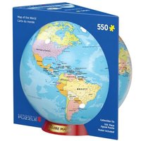Eurographics 8551-5863 - Map of the World, Weltkarte, Puzzle, 550 Teile in Globus-Blechdose Eurographics 8551-5863 - Map of the World, Weltkarte, Puzzle, 550 Teile in Globus-Blechdose von Eurographics