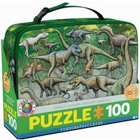 Eurographics 9100-0098 - Dinosaur - Lunchbox, Brotdose mit Puzzle 100 Teile, Motiv: Dinosaurier Eurographics 9100-0098 - Dinosaur - Lunchbox, Brotdose mit Puzzle 100 Teile, Motiv: Dinosaurier von Eurographics
