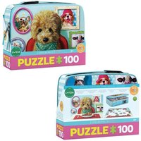 Eurographics 9100-5818 - Lunchbox, Brotdose mit Puzzle 100-Teile, Motiv: Lucia Heffernan, Dinner Time, Kids Collection Eurographics 9100-5818 - Lunchbox, Brotdose mit Puzzle 100-Teile, Motiv: Lucia Heffernan, Dinner Time, Kids Collection von Eurographics