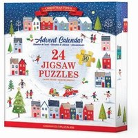 Puzzle Adventkalender - Christmas Town von Eurographics
