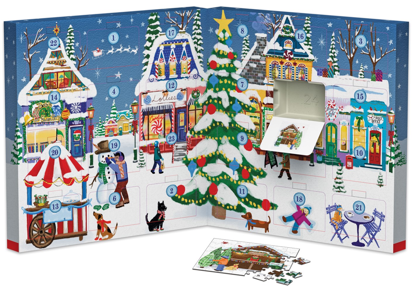Eurographics Adventskalender - 24 Puzzles 50 Teile Puzzle Eurographics-9924-5919 Eurographics Adventskalender - 24 Puzzles 50 Teile Puzzle Eurographics-9924-5919 von Eurographics
