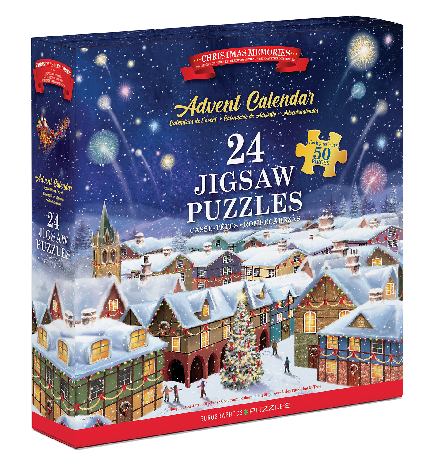 Eurographics Adventskalender - Erinnerungen an Weihnachten - 24 Puzzles 50 Teile Puzzle Eurographics-9924-5810 Eurographics Adventskalender - Erinnerungen an Weihnachten - 24 Puzzles 50 Teile Puzzle Eurographics-9924-5810 von Eurographics