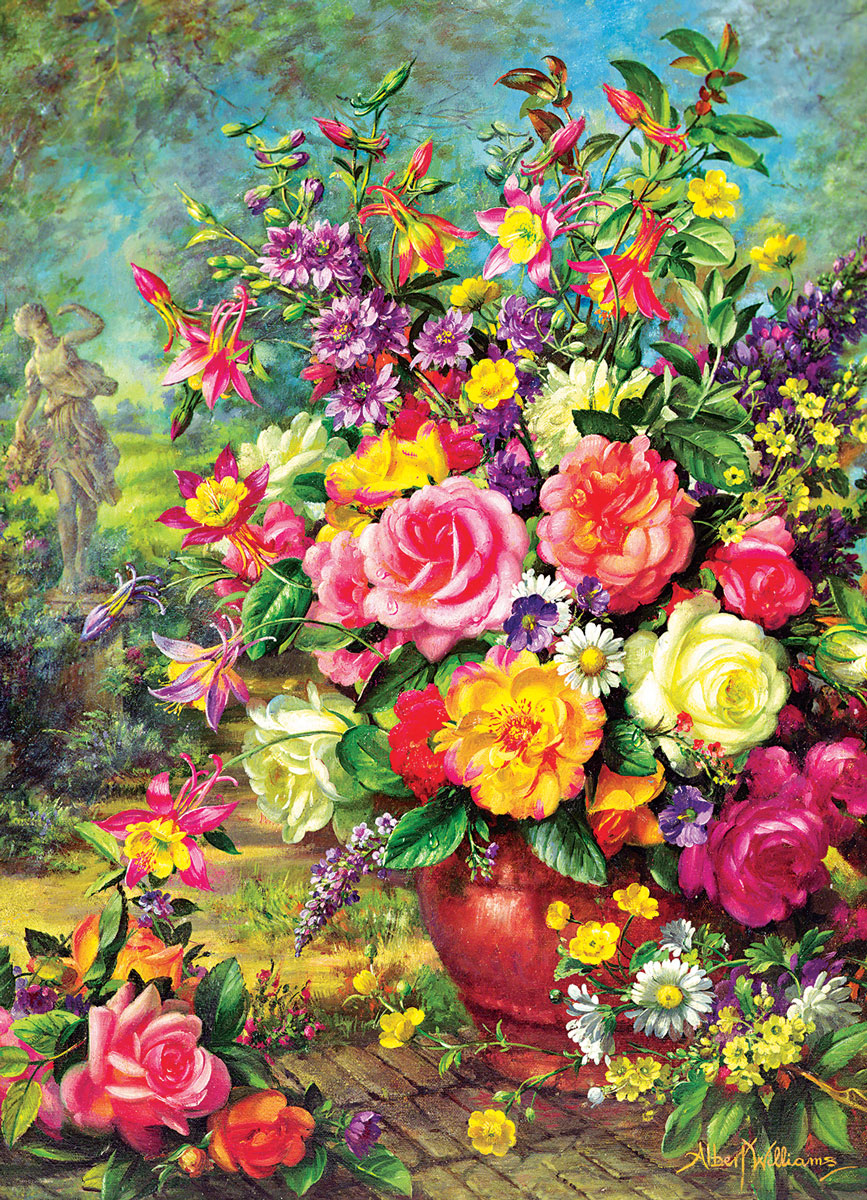 Eurographics Blumenstrauß 1000 Teile Puzzle Eurographics-6000-5883 von Eurographics