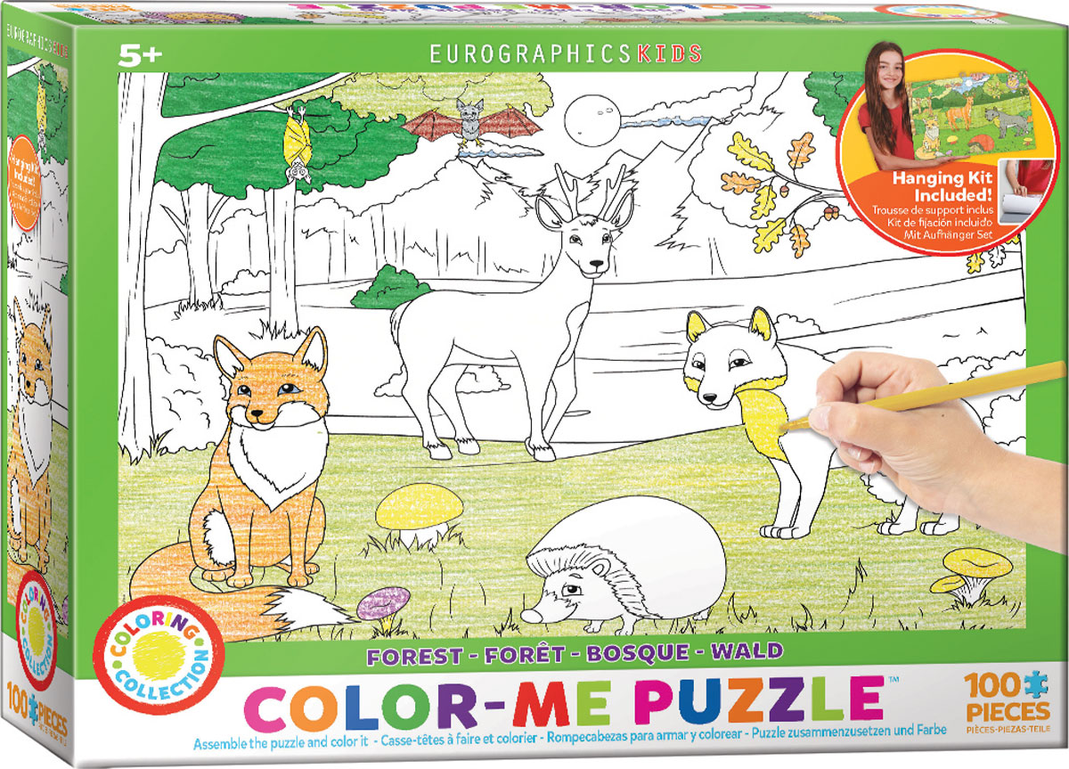 Eurographics Color-Me Puzzle - Wald 100 Teile Puzzle Eurographics-6111-0891 Eurographics Color-Me Puzzle - Wald 100 Teile Puzzle Eurographics-6111-0891 von Eurographics