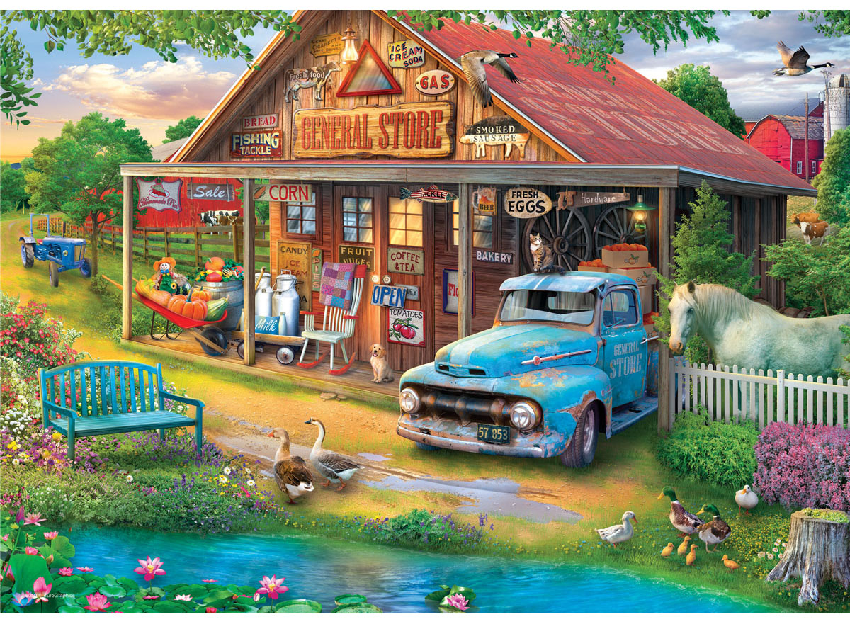 Eurographics Connecting Pieces - Country Store 48 Teile Puzzle Eurographics-6748-6019 Eurographics Connecting Pieces - Country Store 48 Teile Puzzle Eurographics-6748-6019 von Eurographics
