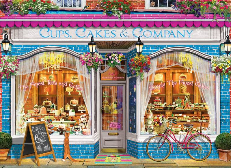 Eurographics Cups, Cakes & Company 1000 Teile Puzzle Eurographics-6000-5520 Eurographics Cups, Cakes & Company 1000 Teile Puzzle Eurographics-6000-5520 von Eurographics