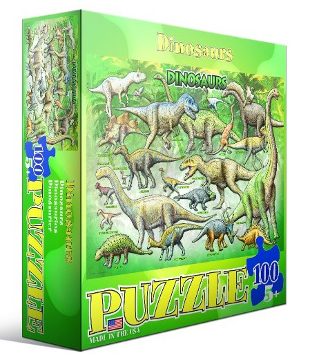 Eurographics Dinosaurier 100 Teile Puzzle Eurographics-6100-0098 von Eurographics