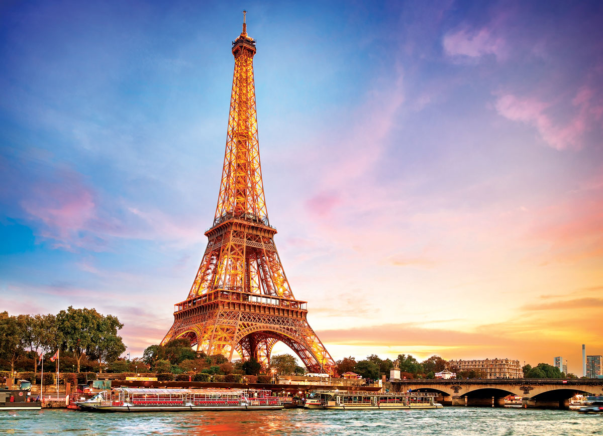 Eurographics Eiffelturm, Paris 1000 Teile Puzzle Eurographics-6000-0765 von Eurographics
