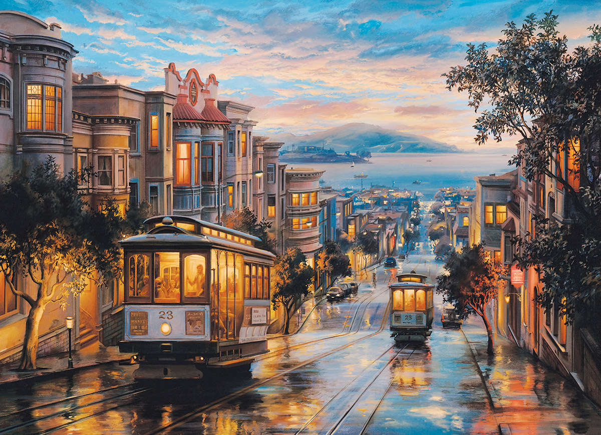 Eurographics Eugene Lushpin - San Francisco, Cable Car Heaven 1000 Teile Puzzle Eurographics-6000-0957 Eurographics Eugene Lushpin - San Francisco, Cable Car Heaven 1000 Teile Puzzle Eurographics-6000-0957 von Eurographics